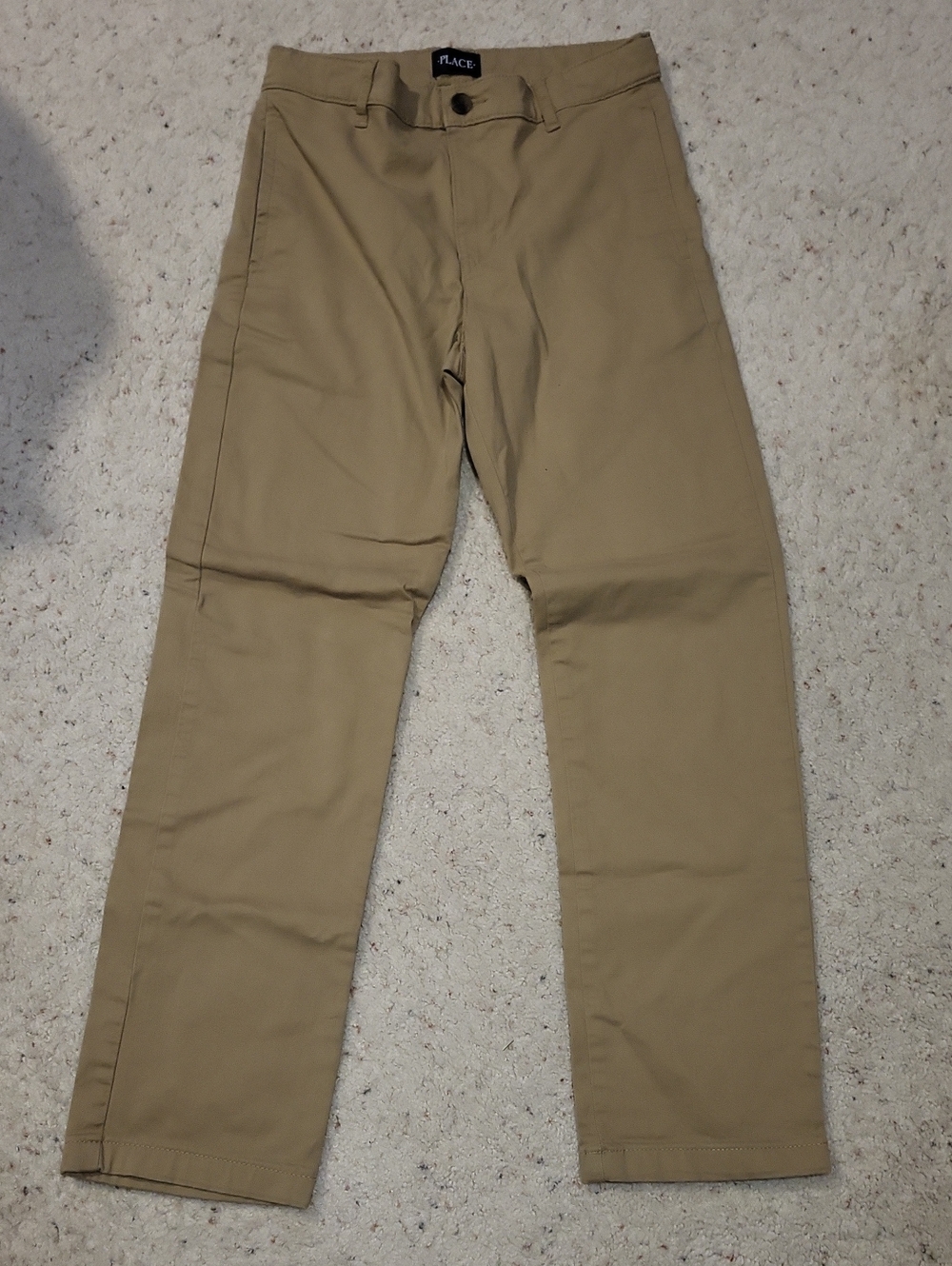 The Children's Place Khaki Straight-Leg Chinos - Tan